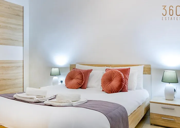 아파트 Modern 1br With Private Balcony In St Julians By 360 Estates